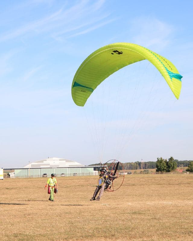 Nirvana Aero Academy student in flight — training photo 2