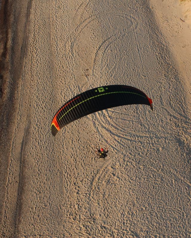 Nirvana Aero Academy student in flight — training photo 5