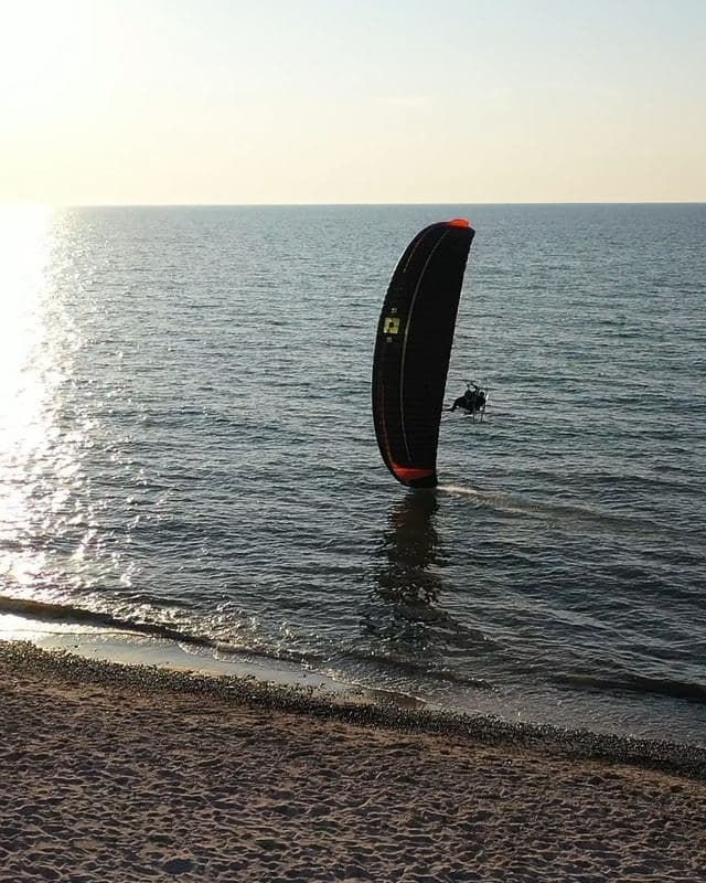 Nirvana Aero Academy student in flight — training photo 8